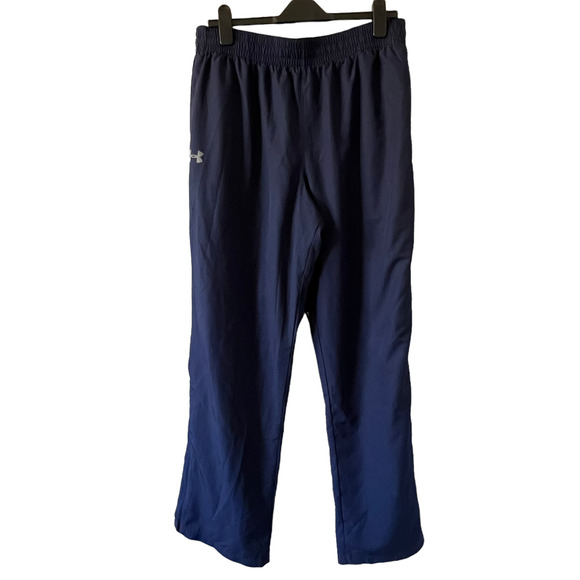 Under Armour Other - UNDER ARMOUR Men's size XL Navy Loose Windbreaker Casual Lounge Straight Pants